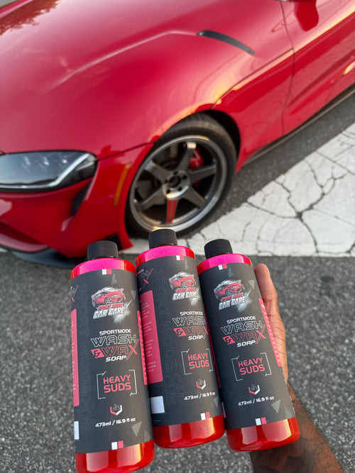SPORT MODE CAR CARE WASH & WAX SOAP
